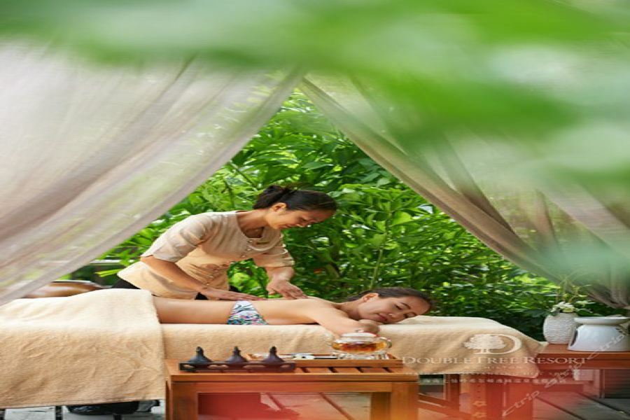 Doubletree Resort By Hilton Hotel Hainan - Qixianling Hot Spring Baoting Екстериор снимка
